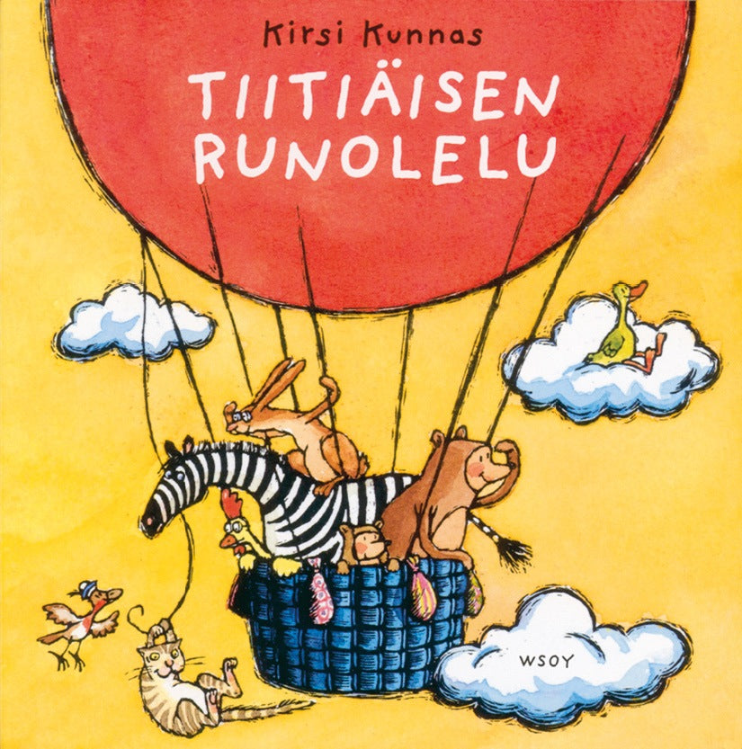 Etukansi. Kirsi Kunnas. Tiitiäisen runolelu