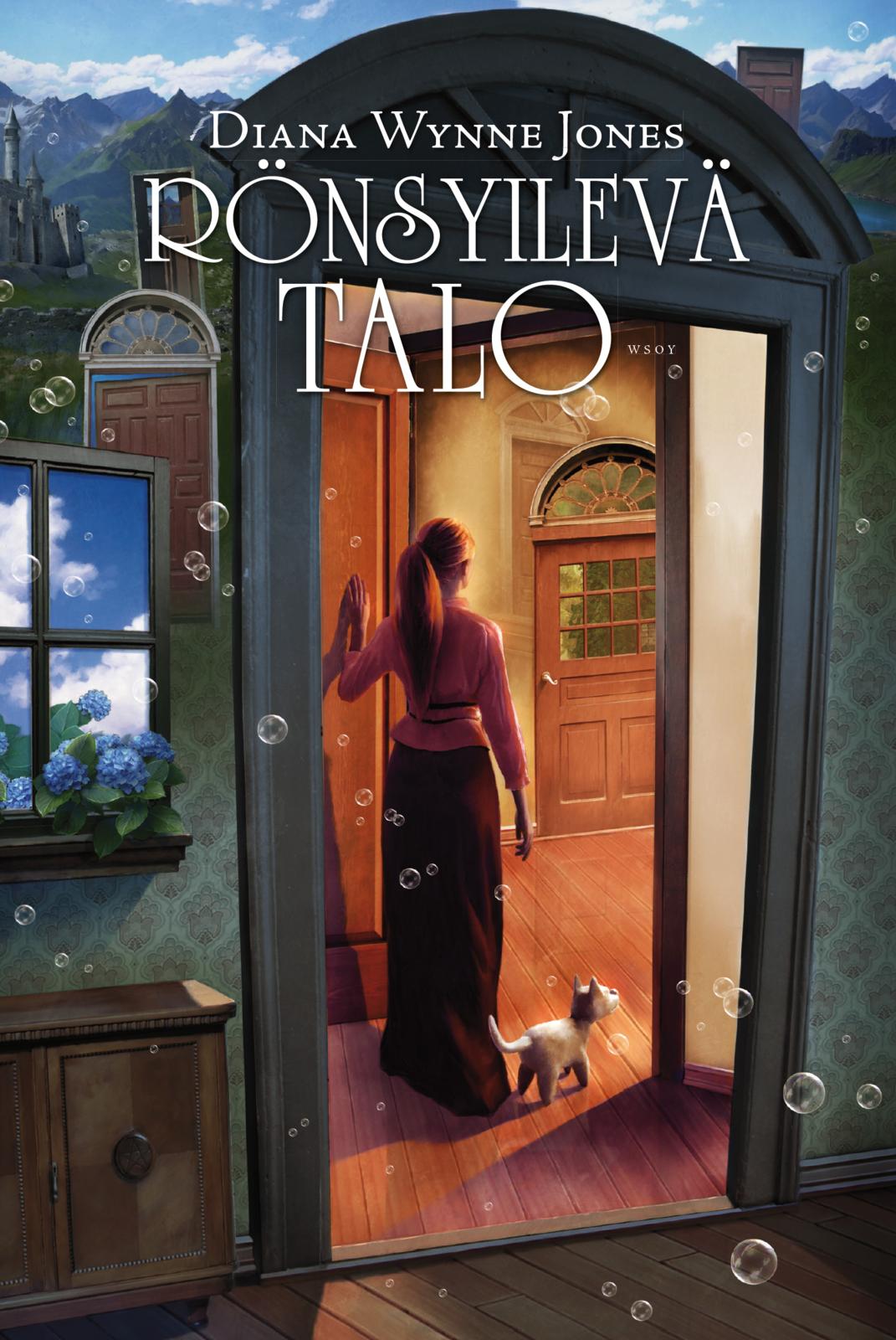 Etukansi. Diana Wynne Jones Rönsyilevä talo