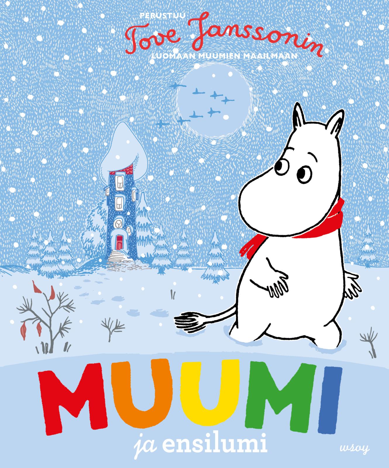 Etukansi. . Muumi ja ensilumi