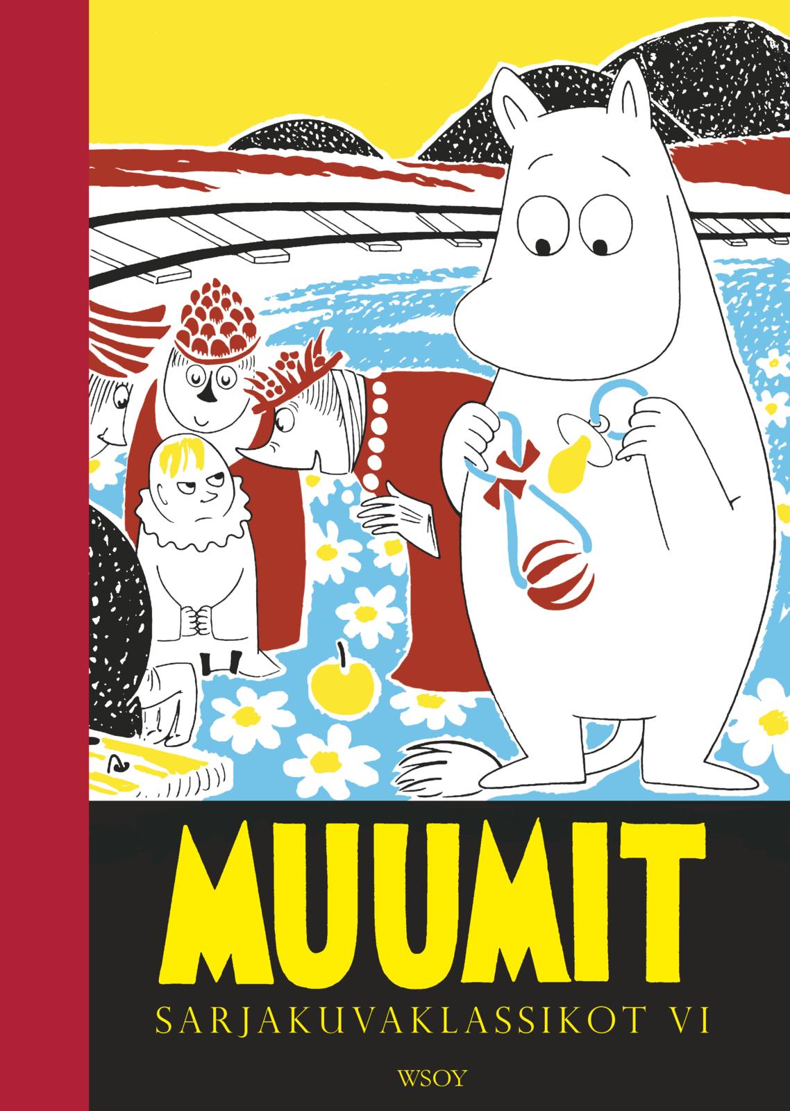 Etukansi. Lars Jansson Muumit. Sarjakuvaklassikot VI