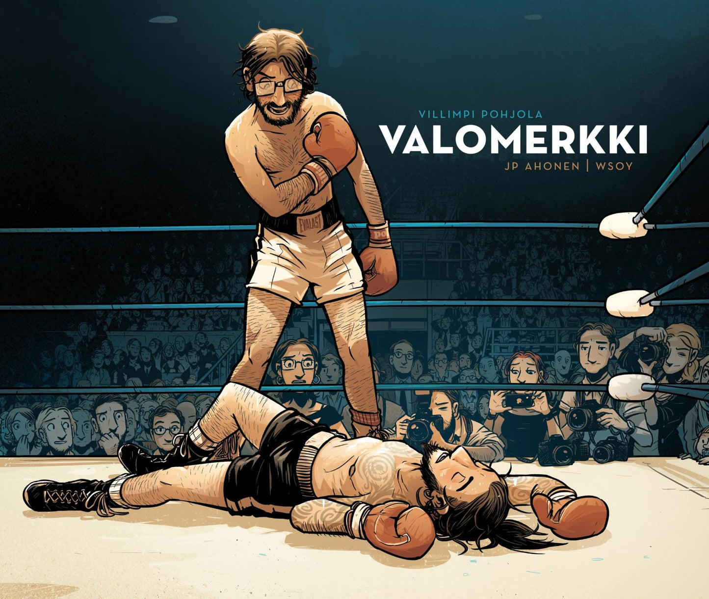 Etukansi. JP Ahonen Villimpi Pohjola: Valomerkki