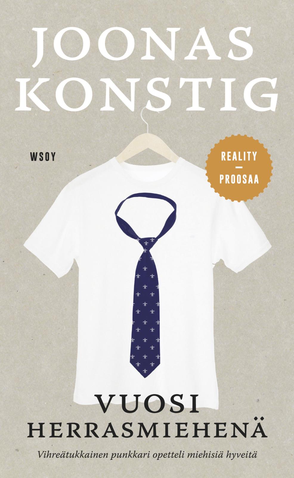 Etukansi. Joonas Konstig. Vuosi herrasmiehenä