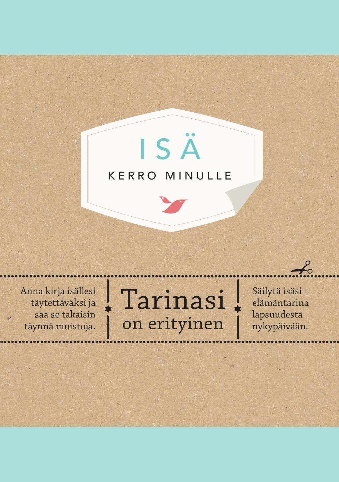Etukansi. Elma van Vliet Isä. Kerro minulle