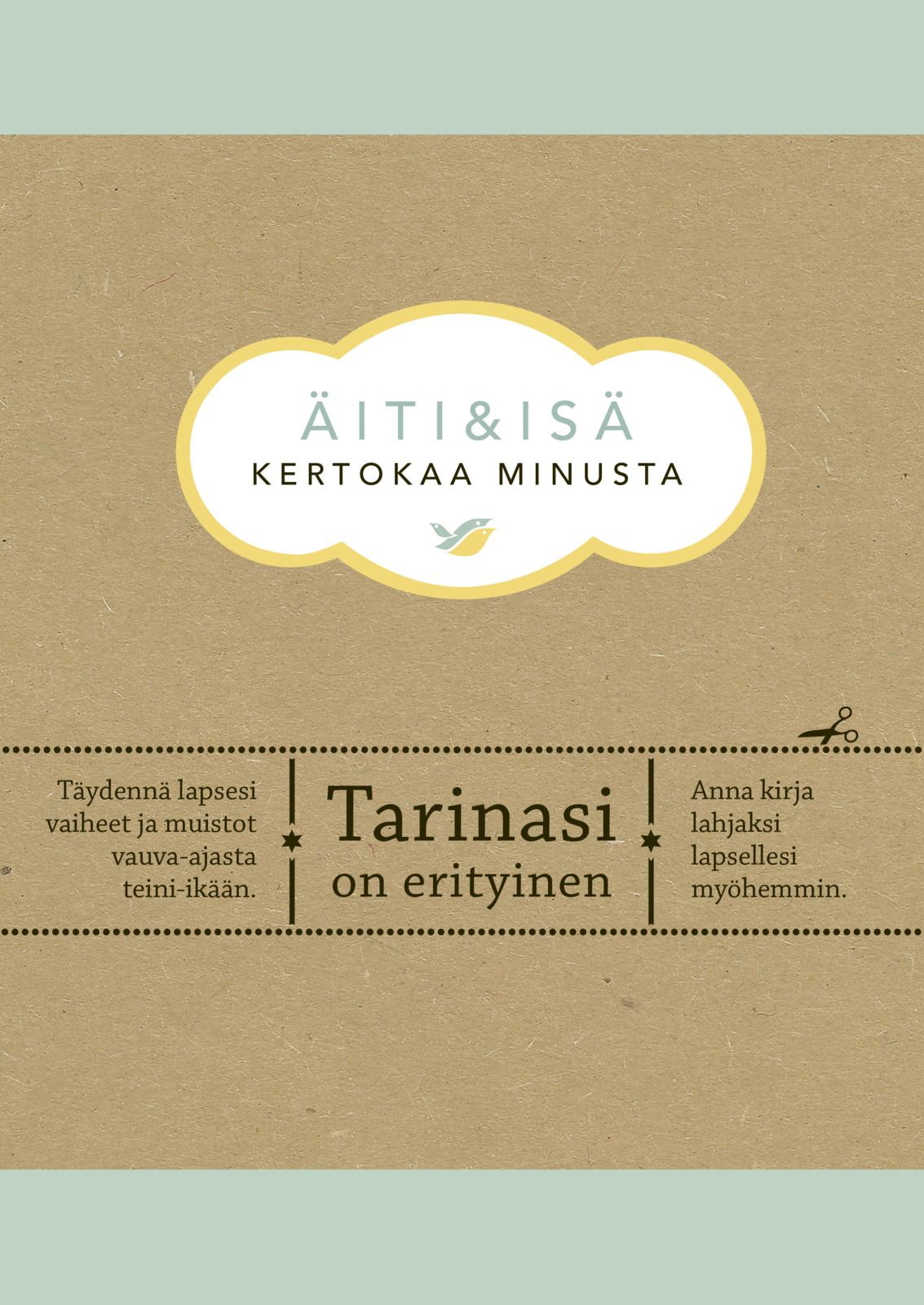 Etukansi. Elma van Vliet Äiti & isä. Kertokaa minusta