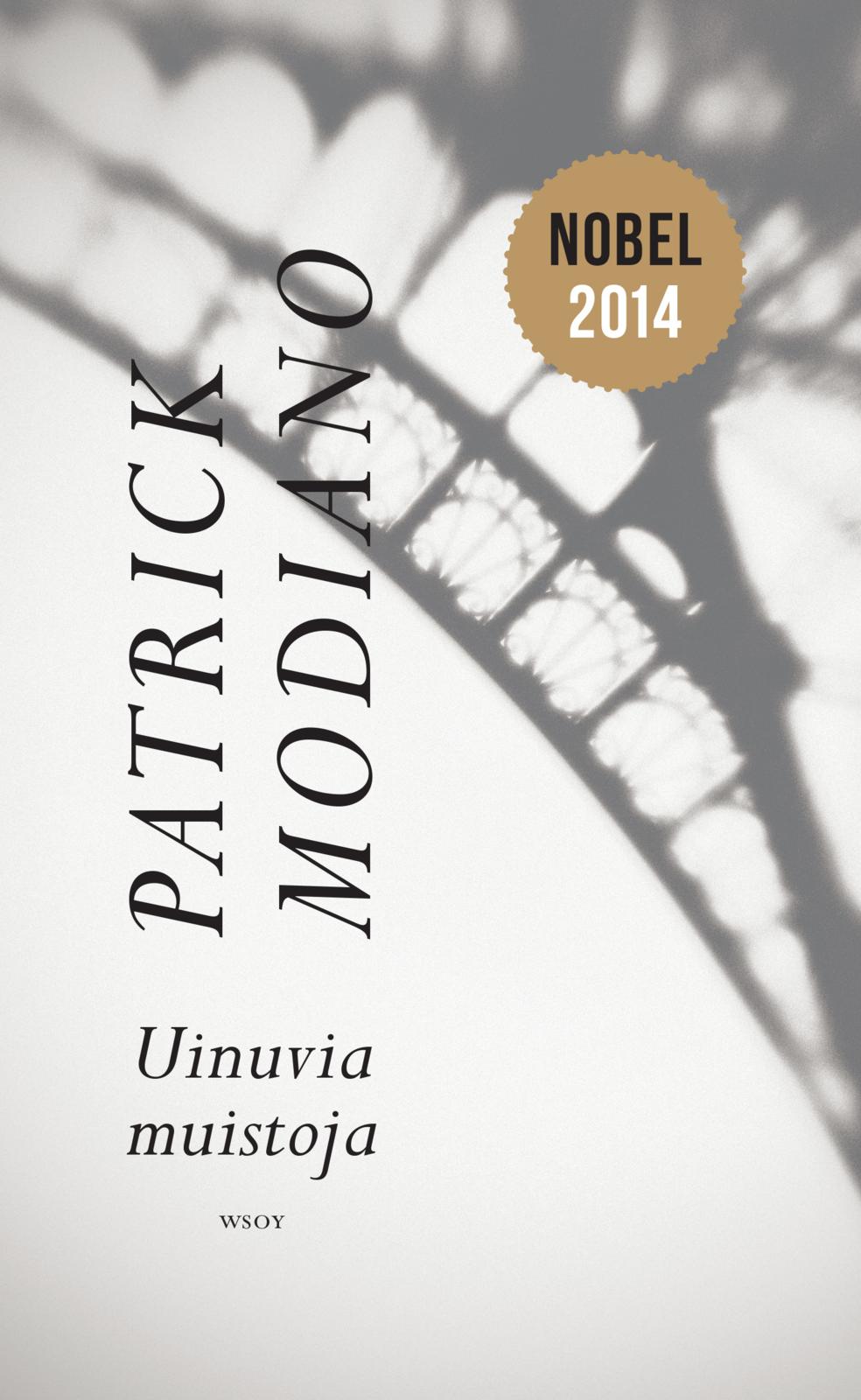 Etukansi. Patrick Modiano Uinuvia muistoja