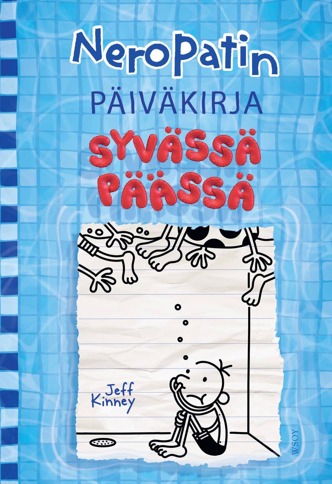 Etukansi. Jeff Kinney Neropatin päiväkirja: Syvässä päässä