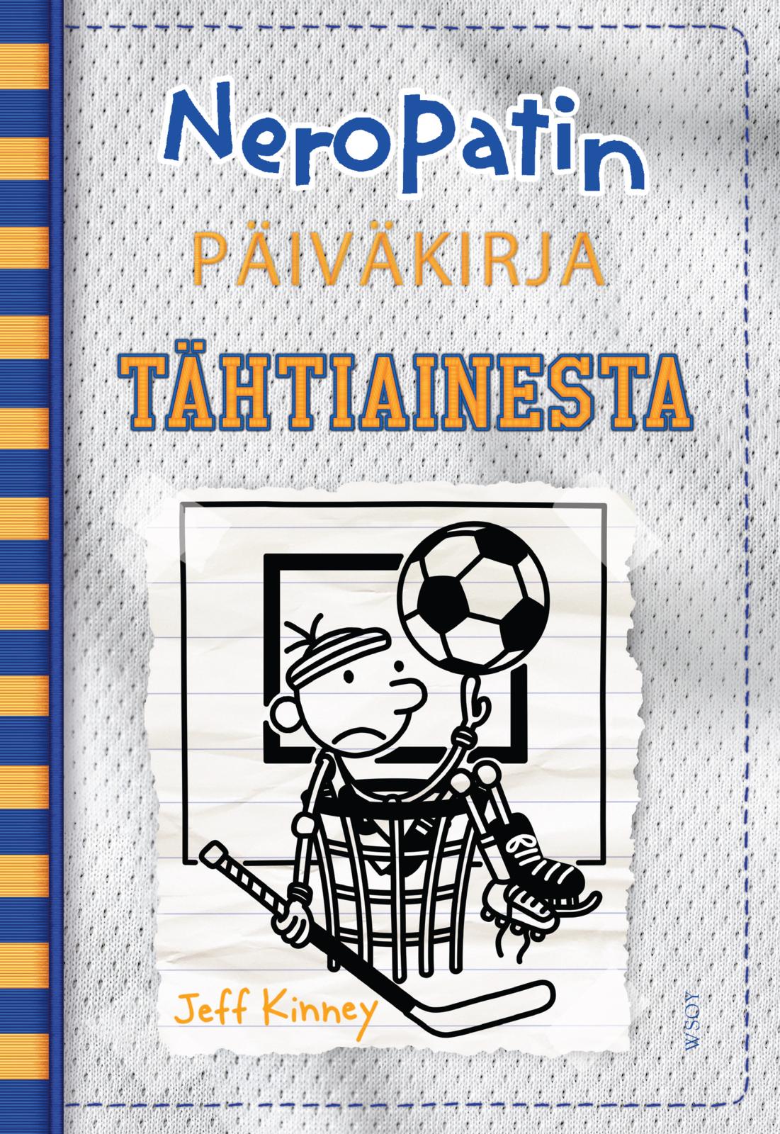 Etukansi. Jeff Kinney Neropatin päiväkirja: Tähtiainesta