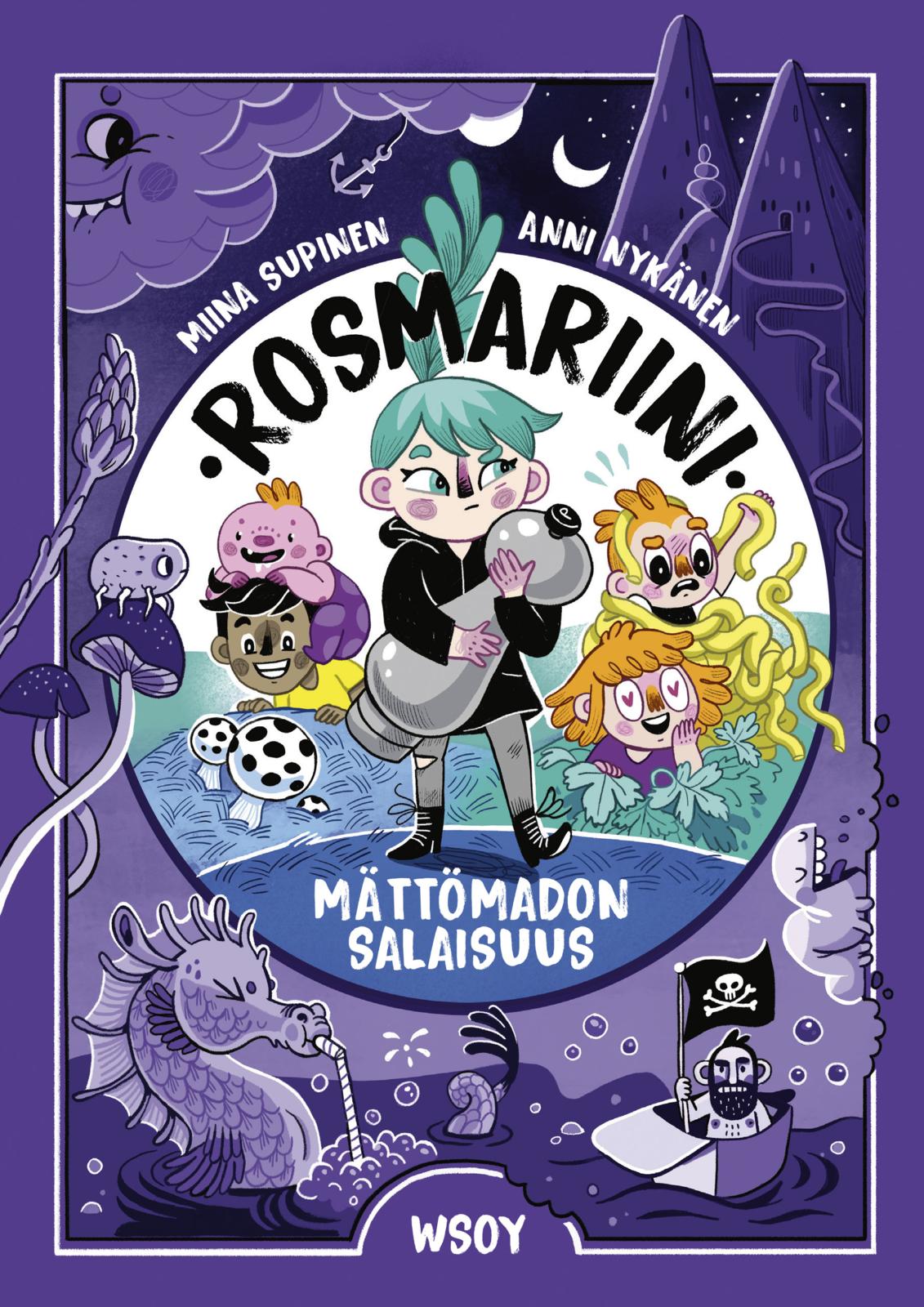 Etukansi. Miina Supinen Rosmariini: Mättömadon salaisuus