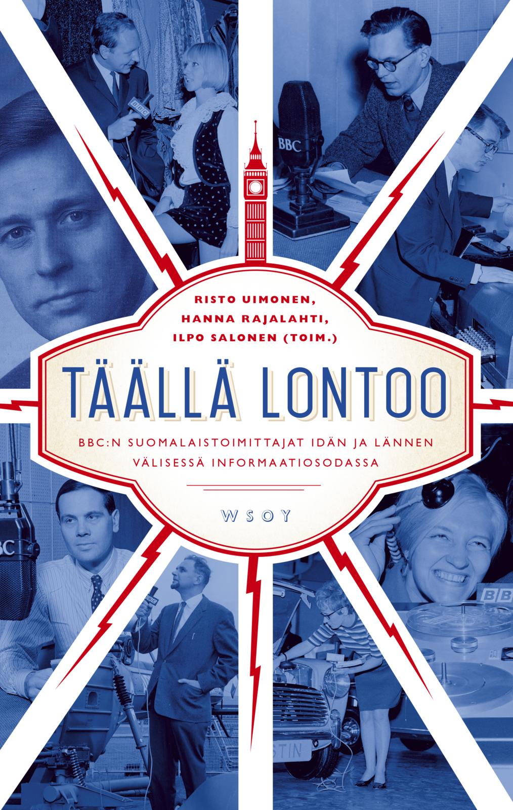Etukansi. Risto Uimonen Täällä Lontoo