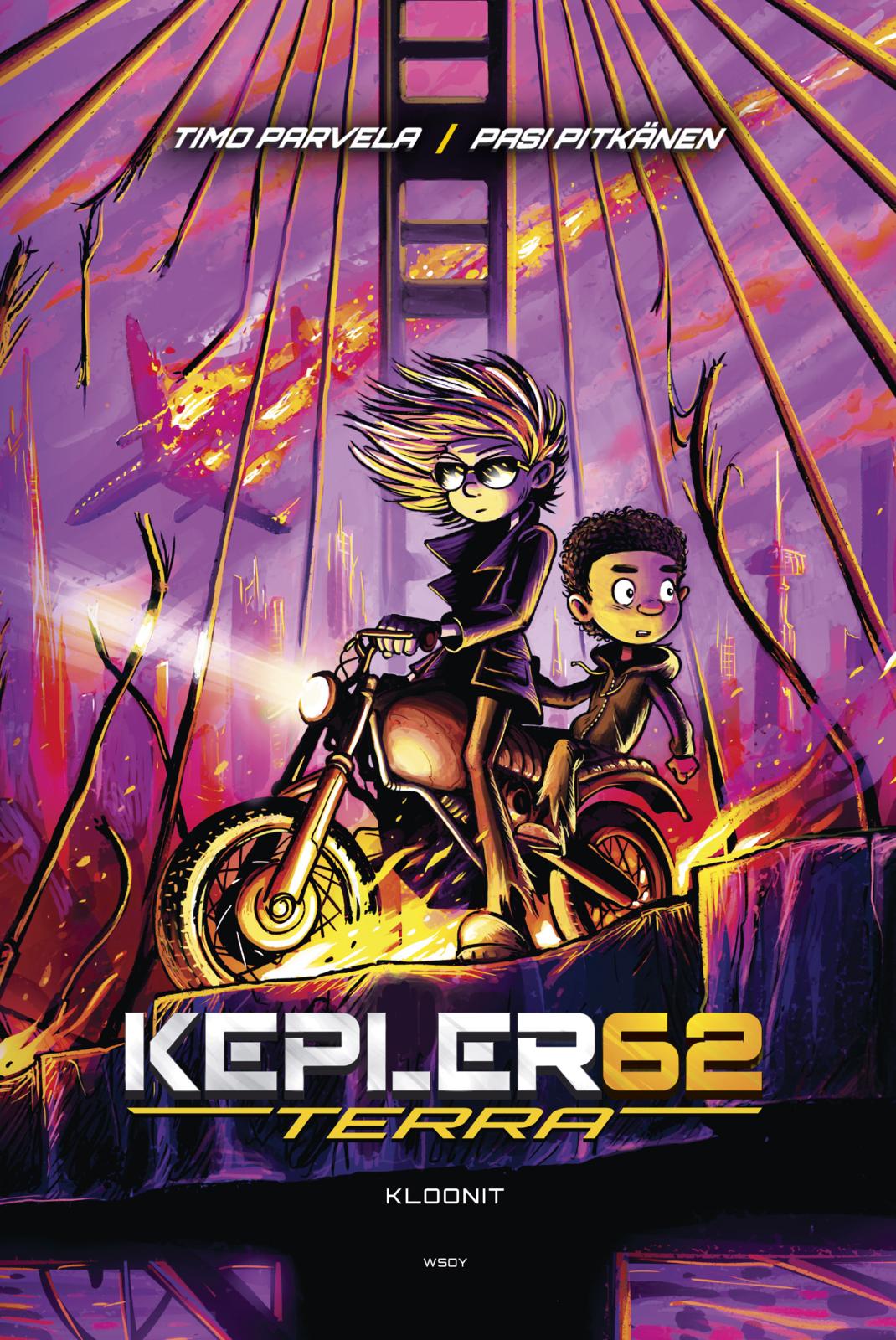 Etukansi. Timo Parvela Kepler62 Terra: Kloonit