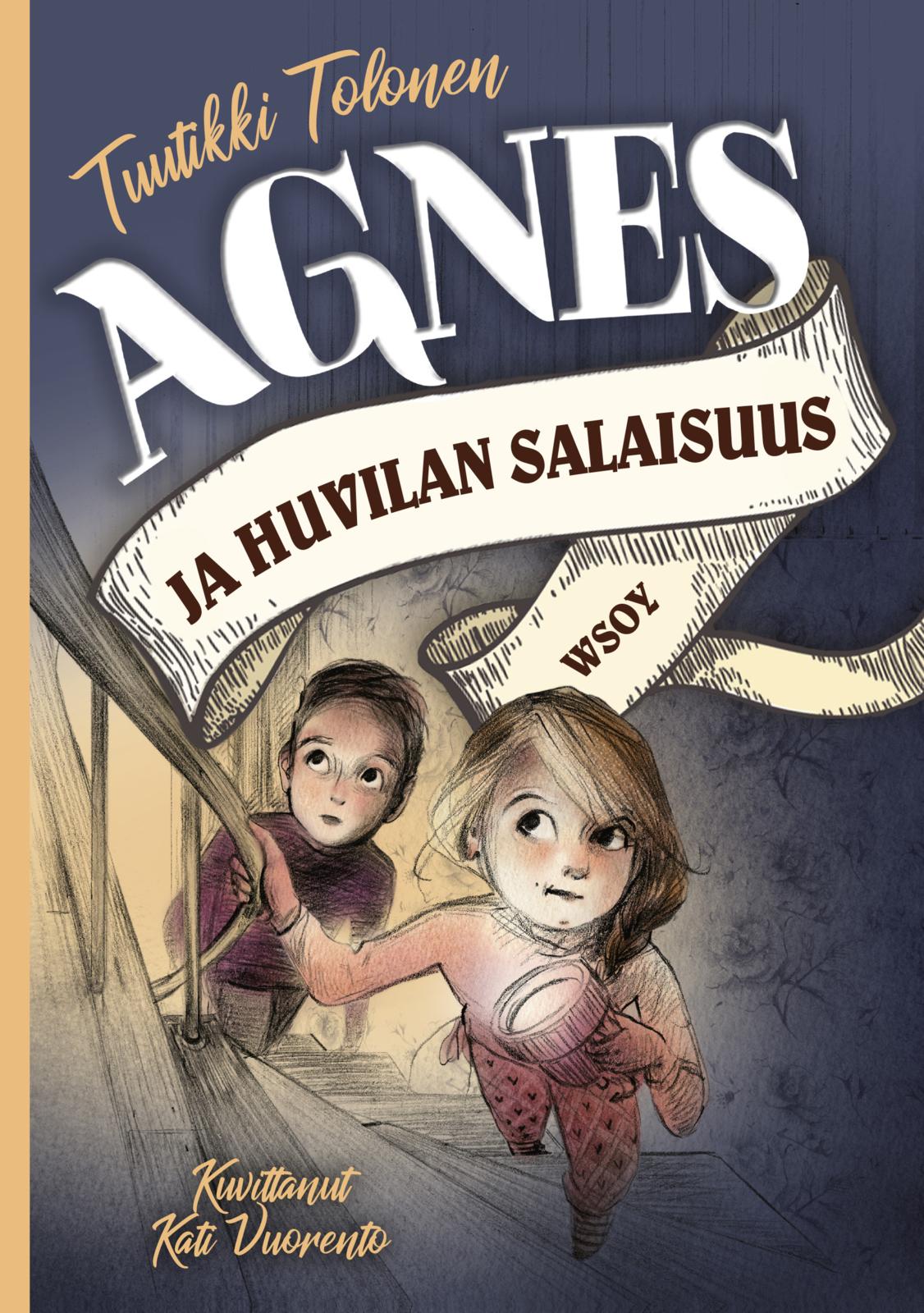Etukansi. Tuutikki Tolonen Agnes ja huvilan salaisuus