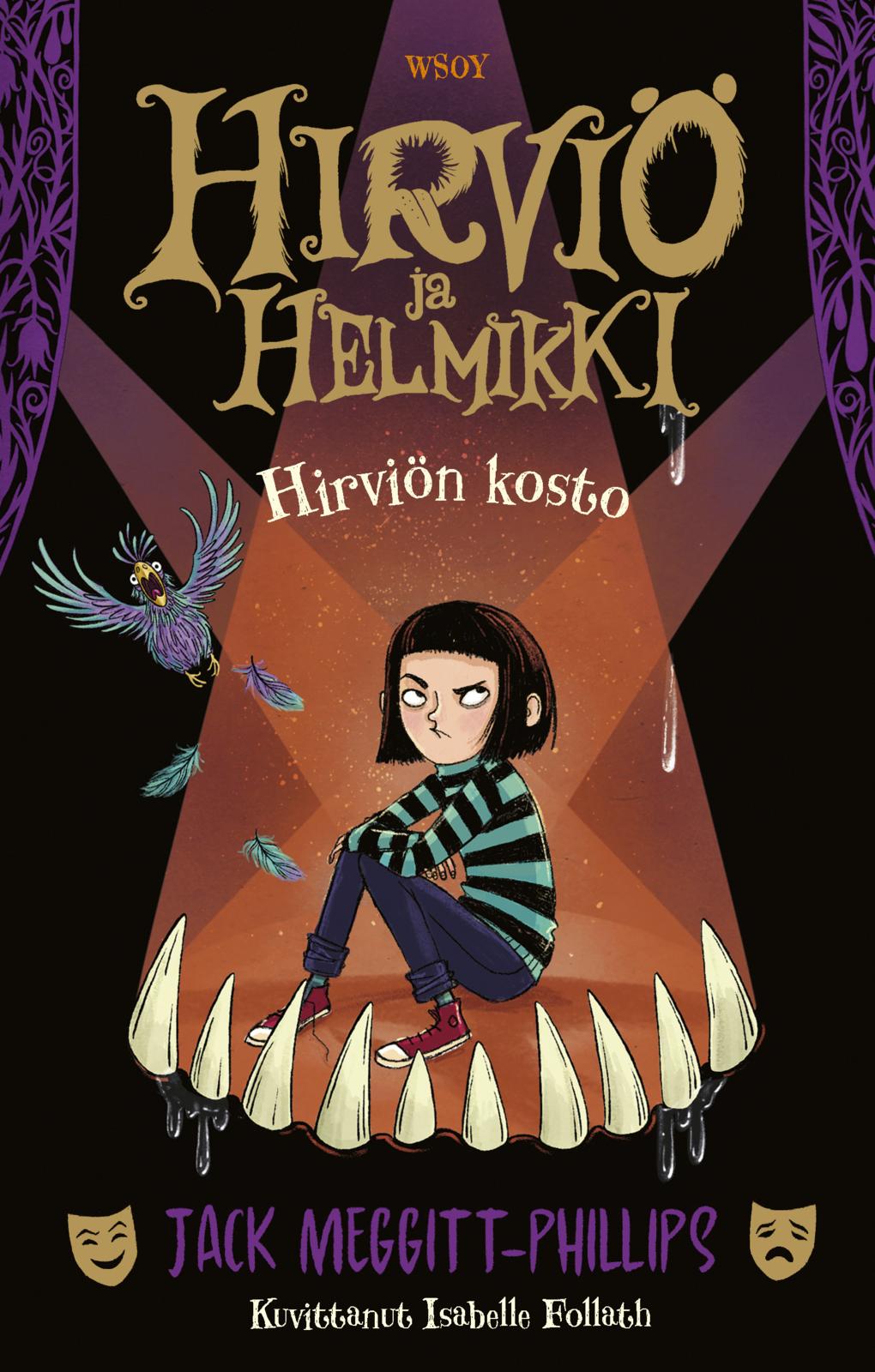 Etukansi. Jack Meggitt-Phillips Hirviön kosto