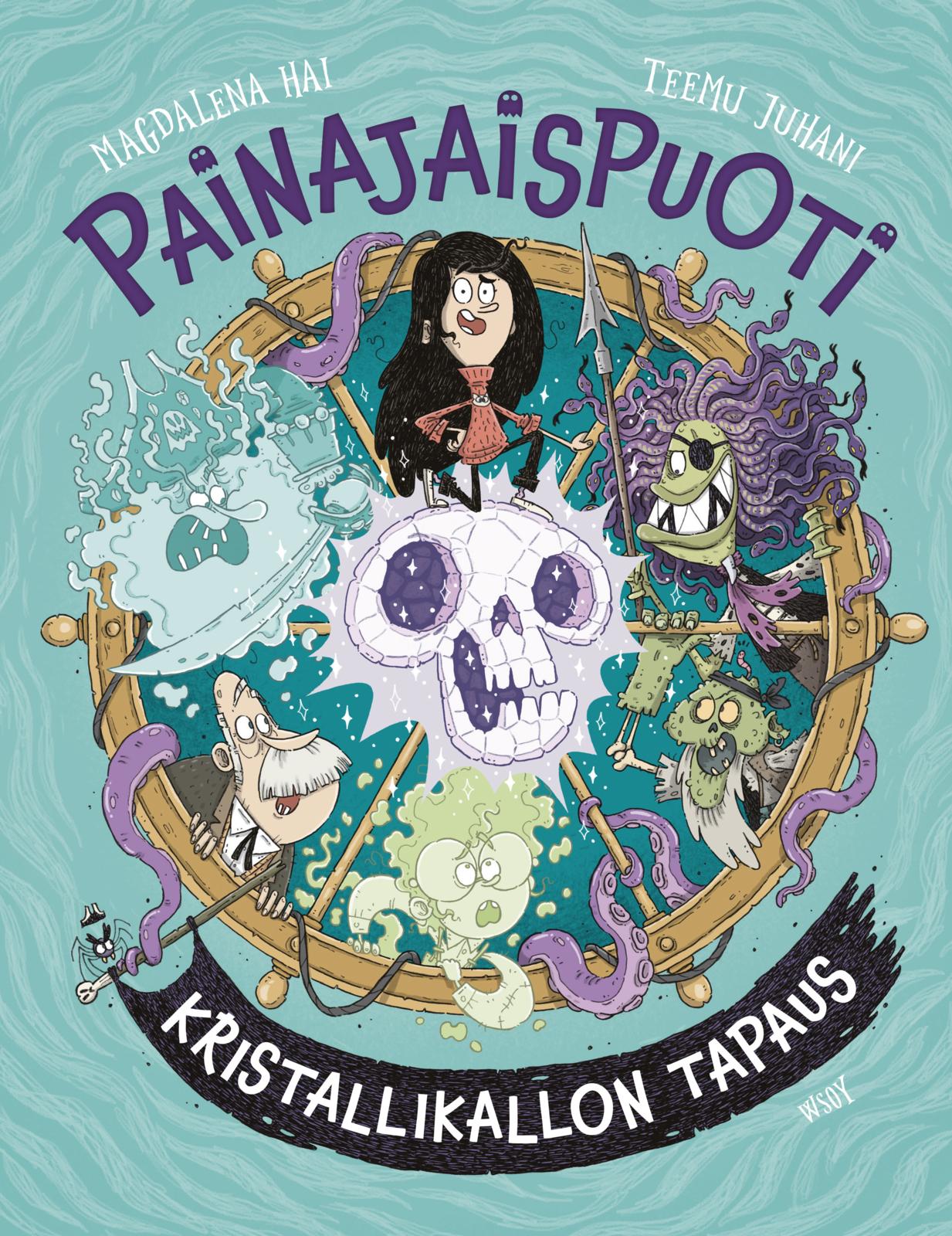 Etukansi. Magdalena Hai Painajaispuoti: Kristallikallon tapaus