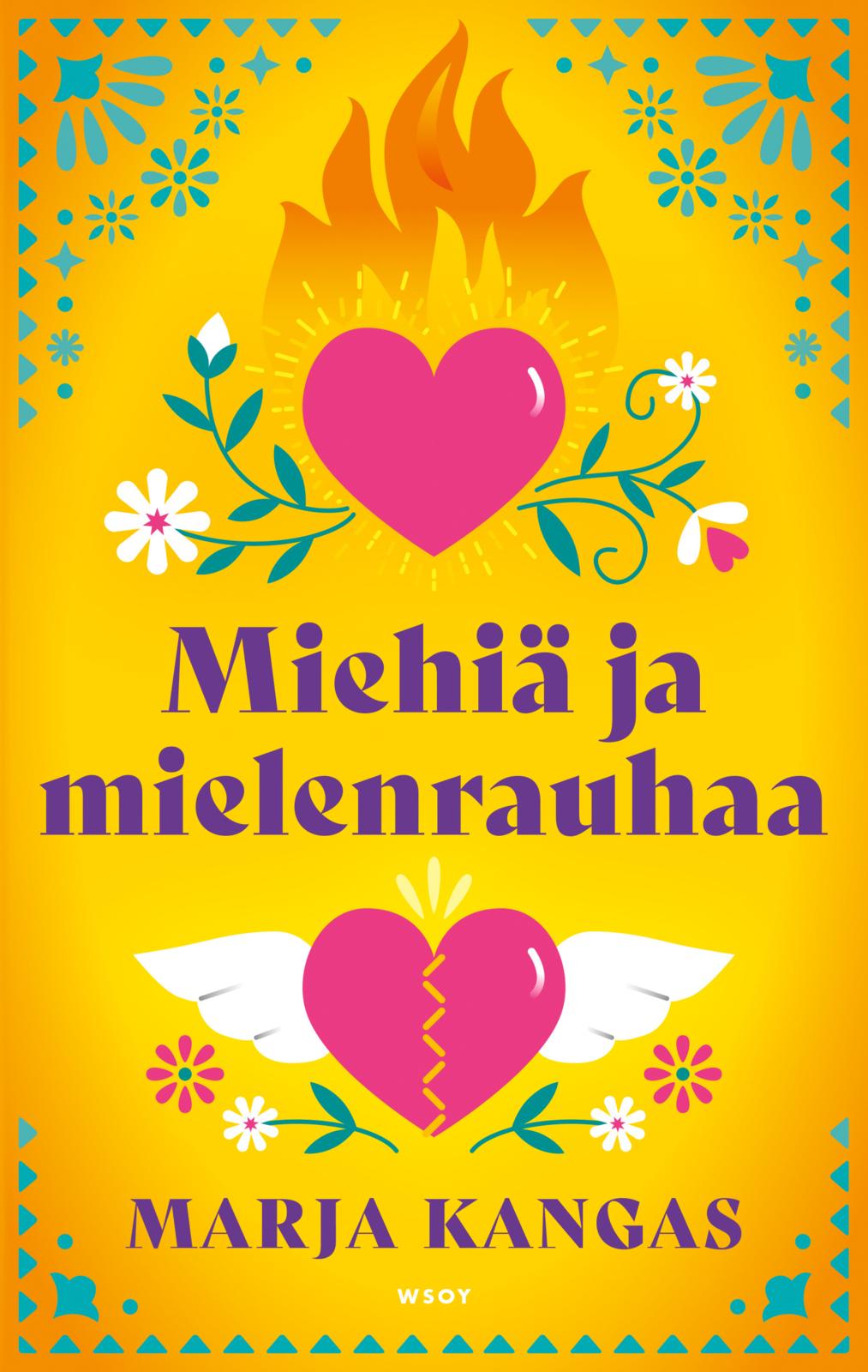 Etukansi. Marja Kangas Miehiä ja mielenrauhaa