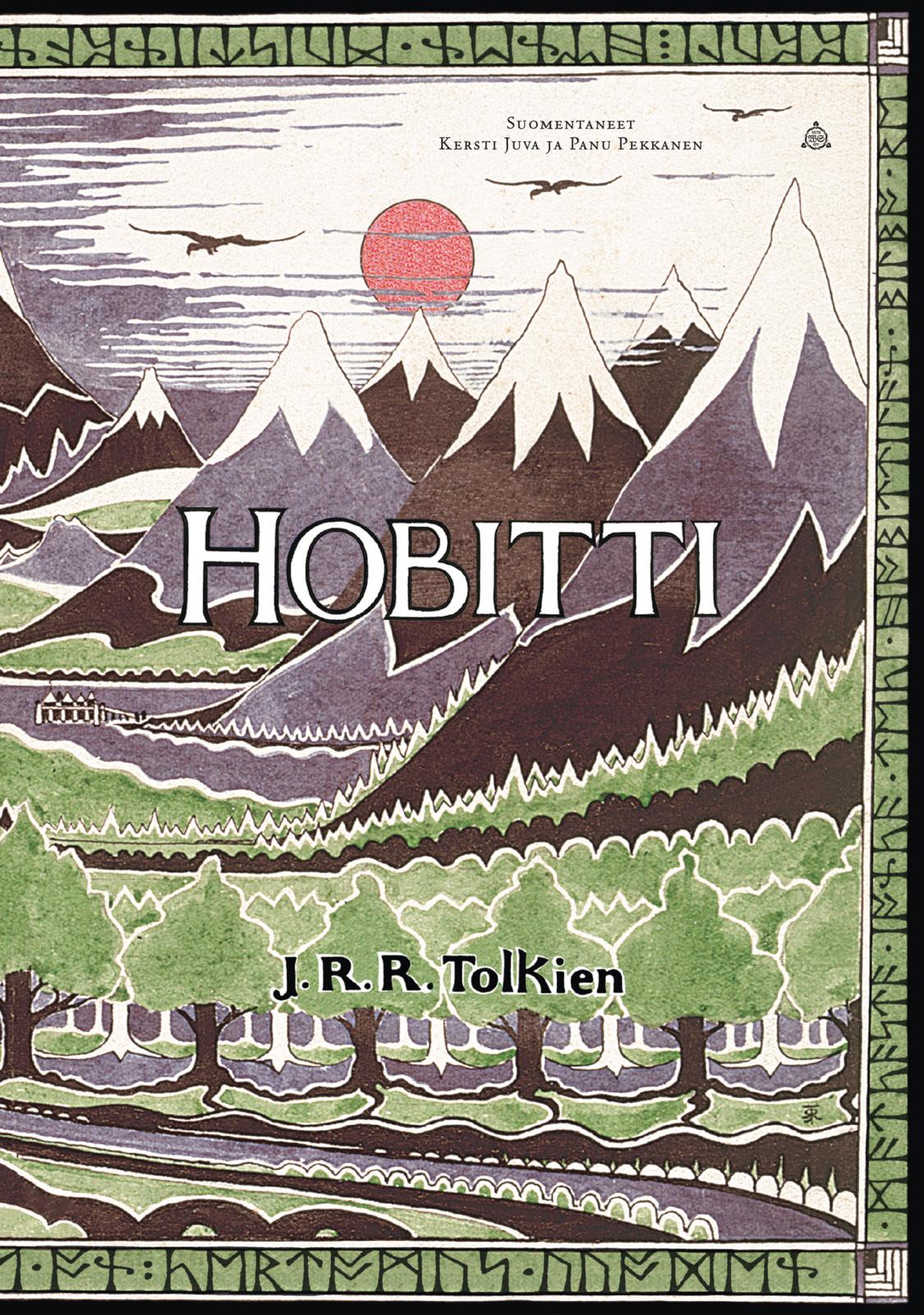 Etukansi. J. R. R. Tolkien Hobitti