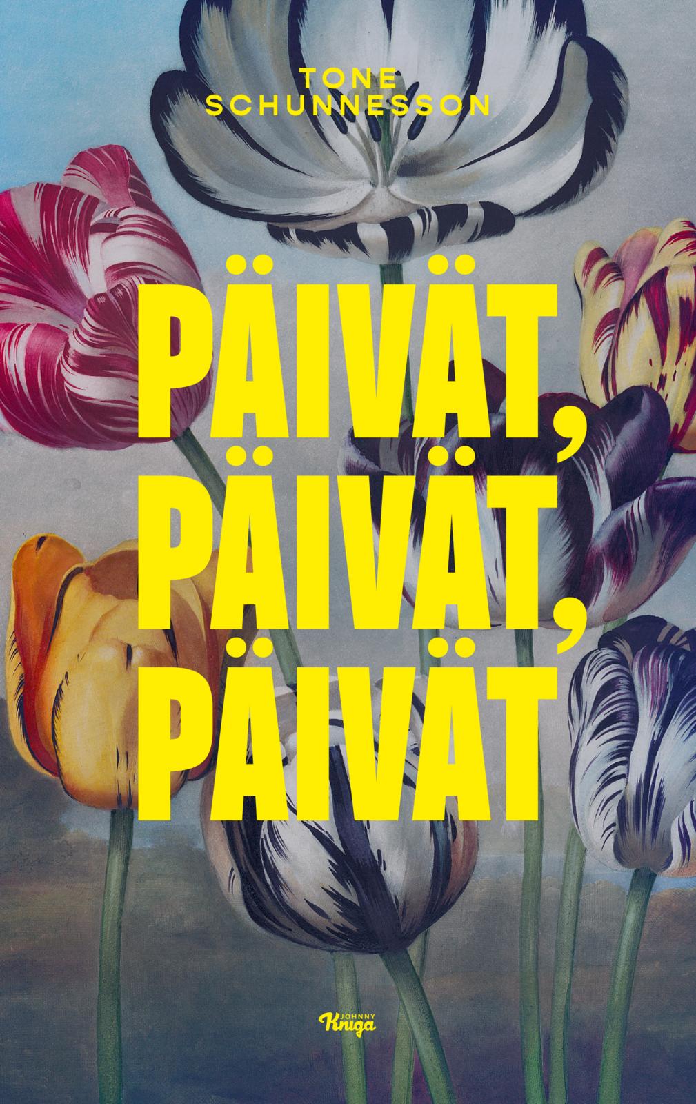 Etukansi. Tone Schunnesson Päivät, päivät, päivät