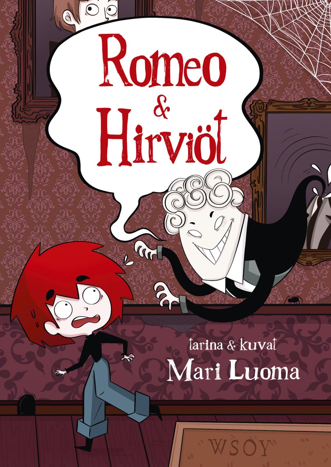 Etukansi. Mari Luoma Romeo & Hirviöt