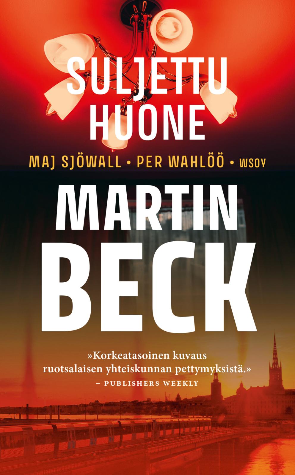 Etukansi. Maj Sjöwall Suljettu huone