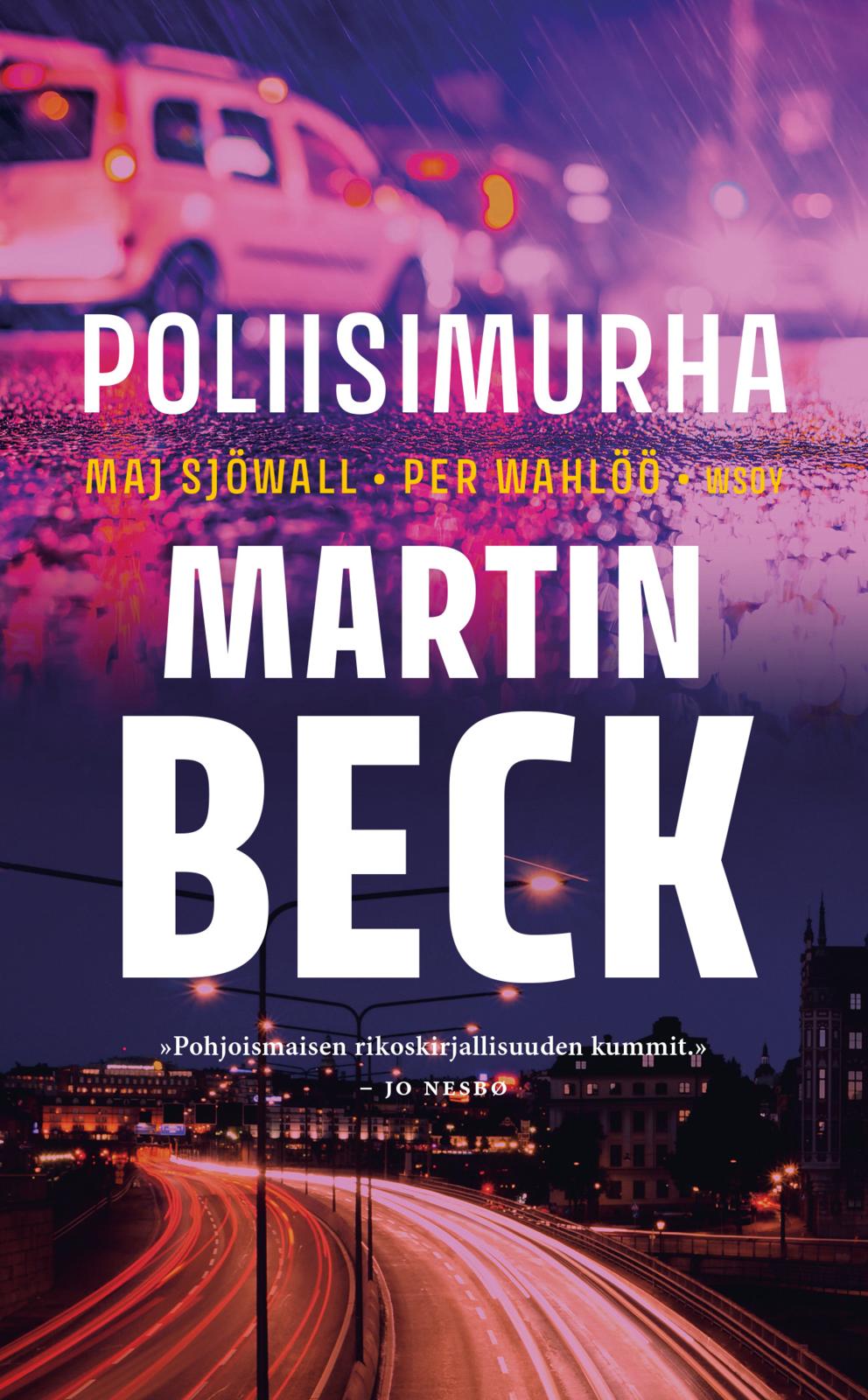 Etukansi. Maj Sjöwall Poliisimurha