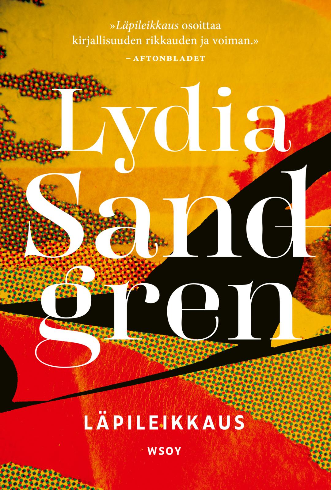 Etukansi. Lydia Sandgren Läpileikkaus