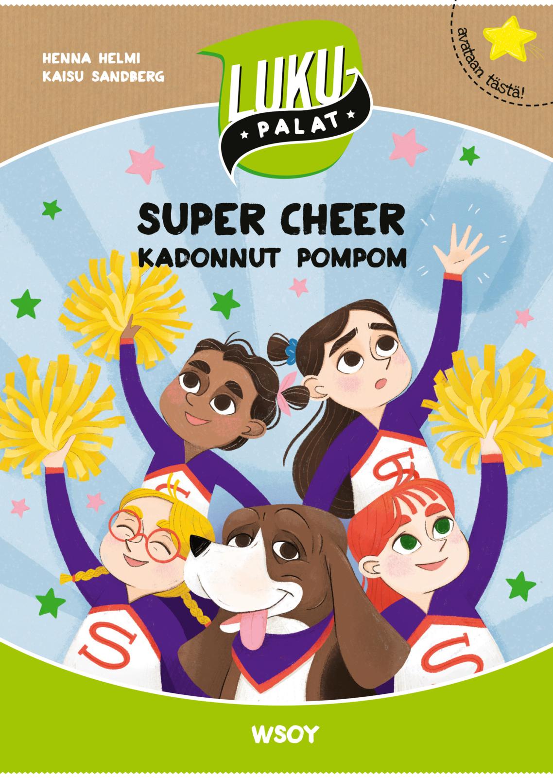 Etukansi. Henna Helmi Heinonen Super Cheer: Kadonnut pompom