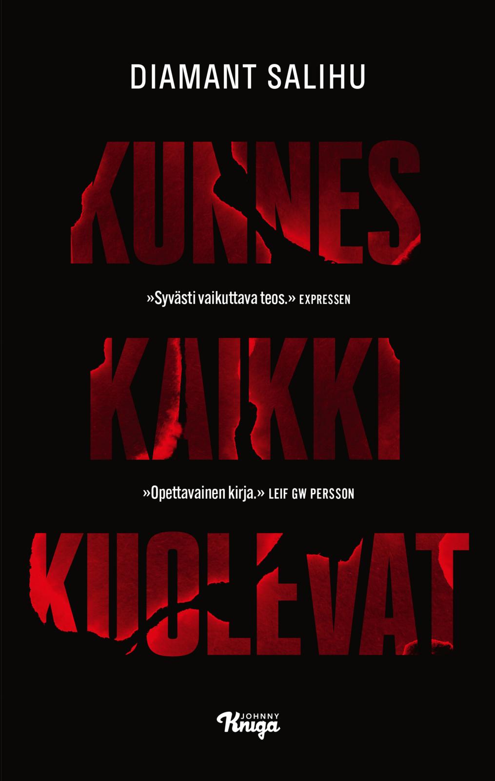 Etukansi. Diamant Salihu Kunnes kaikki kuolevat