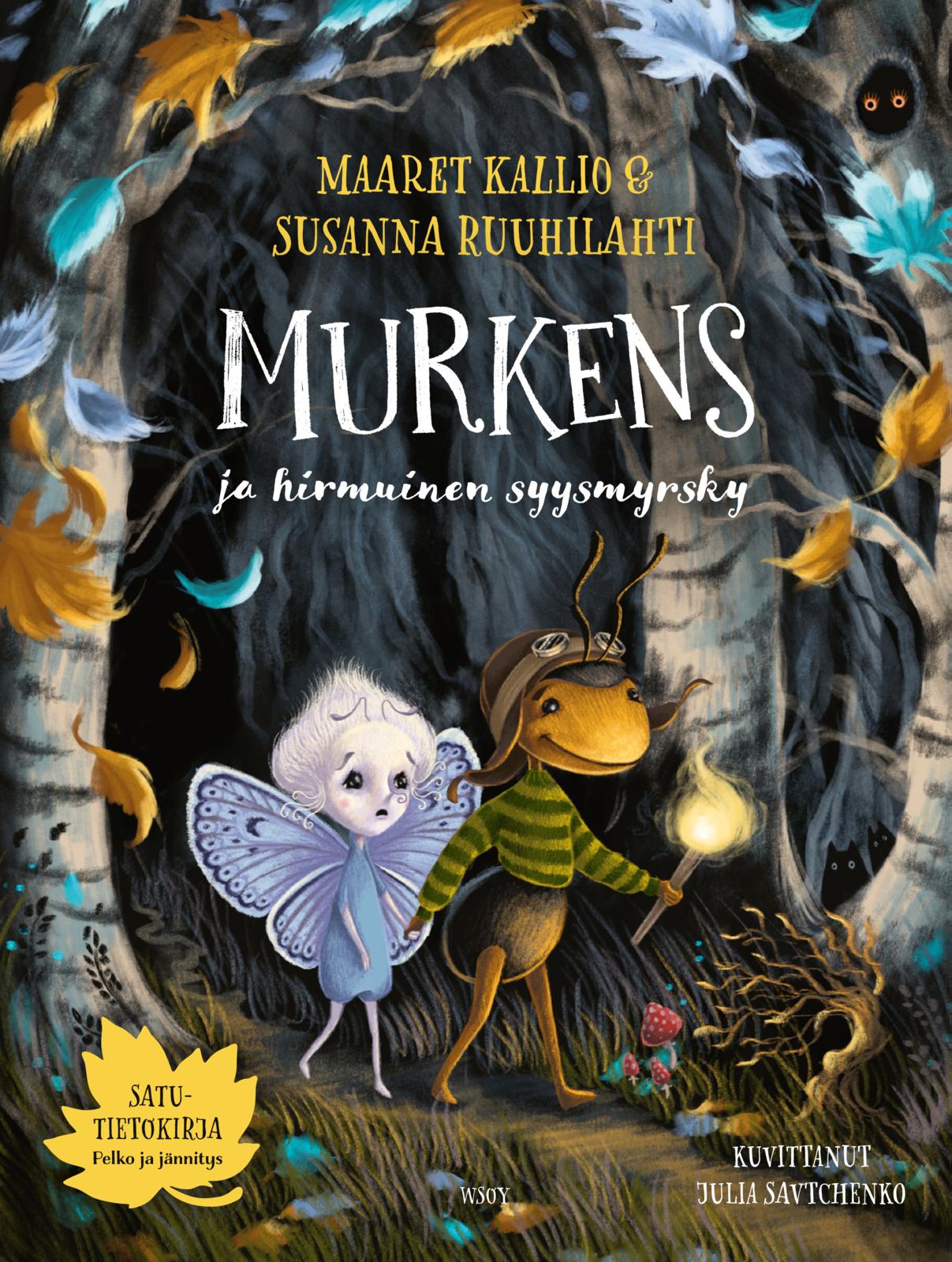 Etukansi. Maaret Kallio Murkens ja hirmuinen syysmyrsky