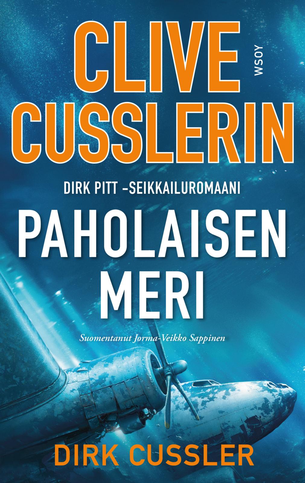 Etukansi. Clive Cussler Paholaisen meri