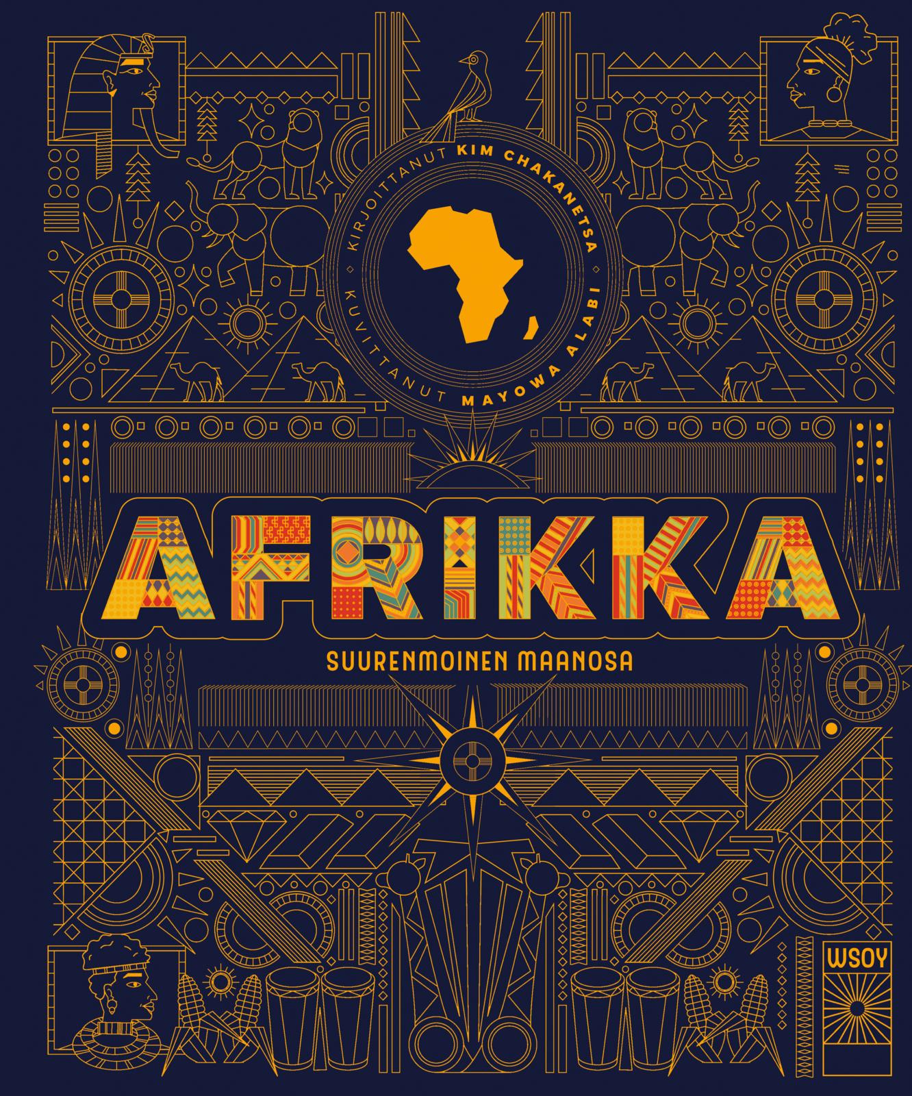 Etukansi. Kim Chakanetsa. Afrikka