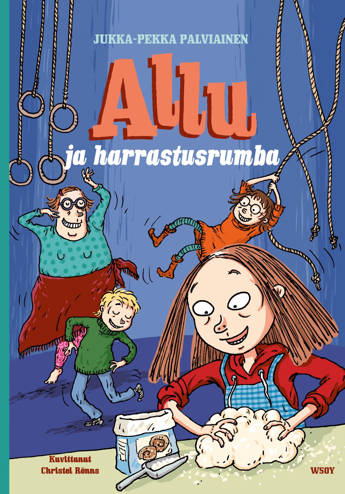 Etukansi. Jukka-Pekka Palviainen Allu ja harrastusrumba