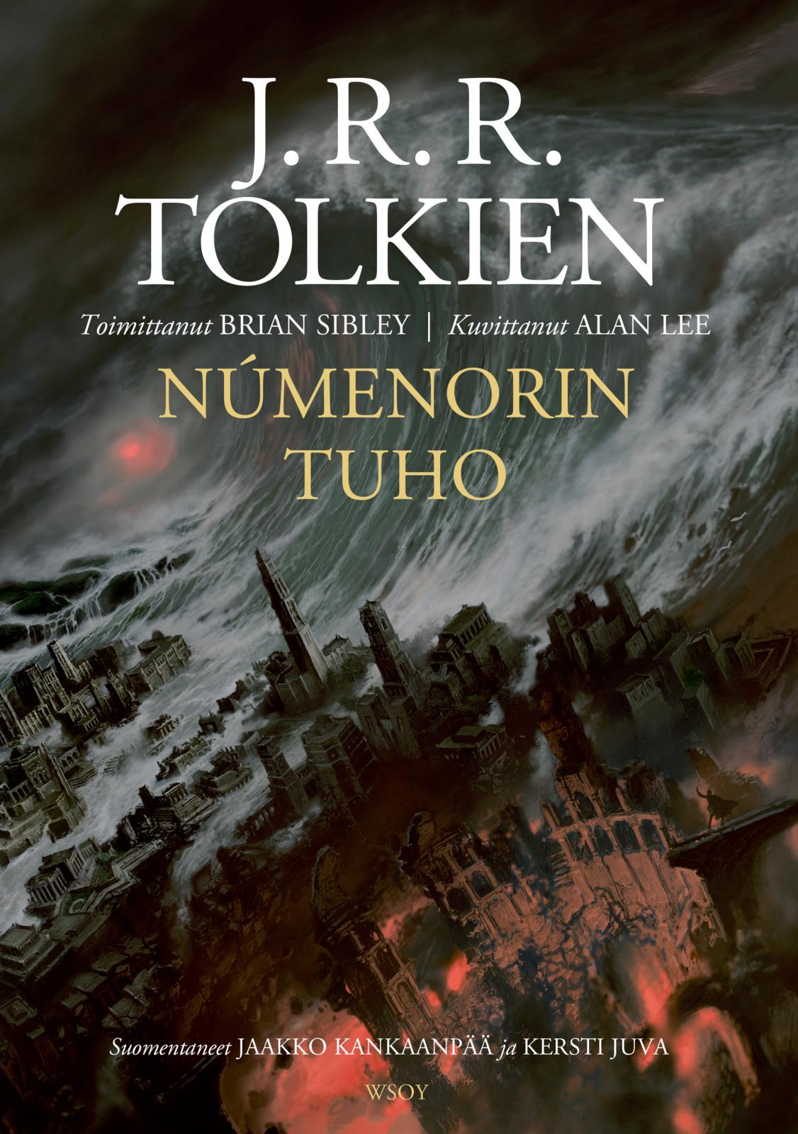 Etukansi. J. R. R. Tolkien. Númenorin tuho