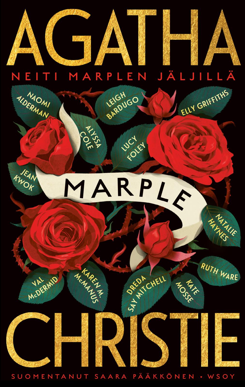 Etukansi. Elly Griffiths Neiti Marplen jäljillä