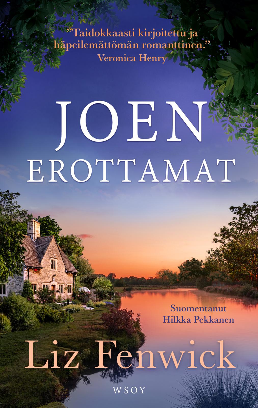 Etukansi. Liz Fenwick Joen erottamat