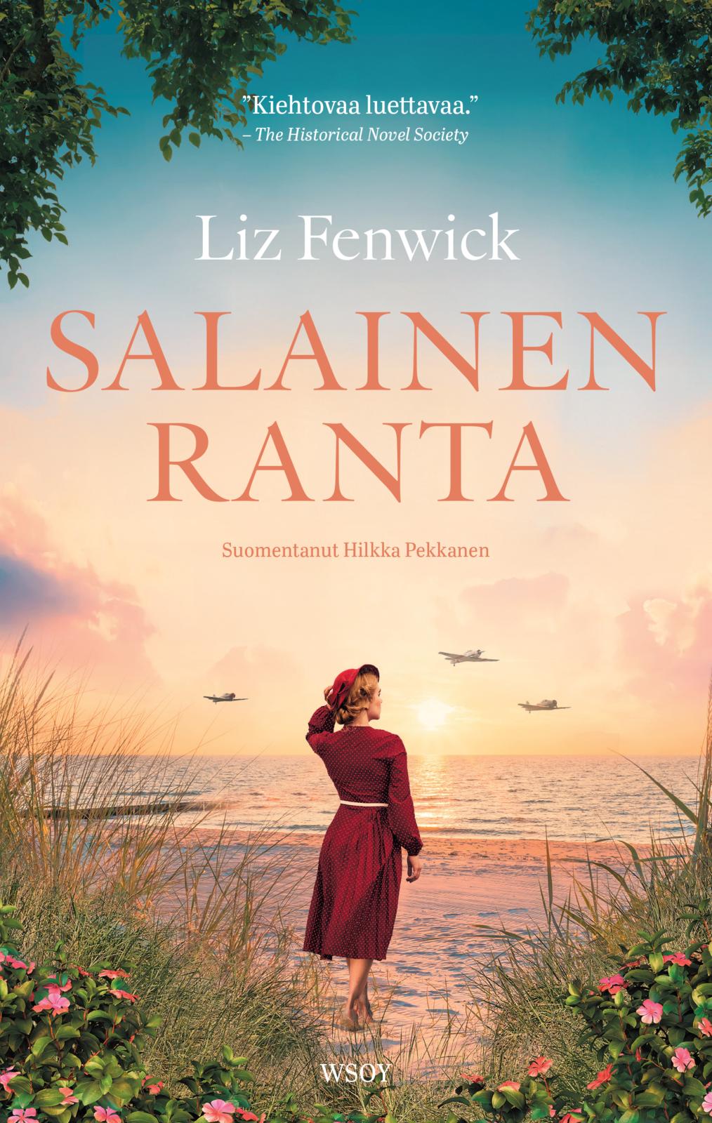 Etukansi. Liz Fenwick Salainen ranta