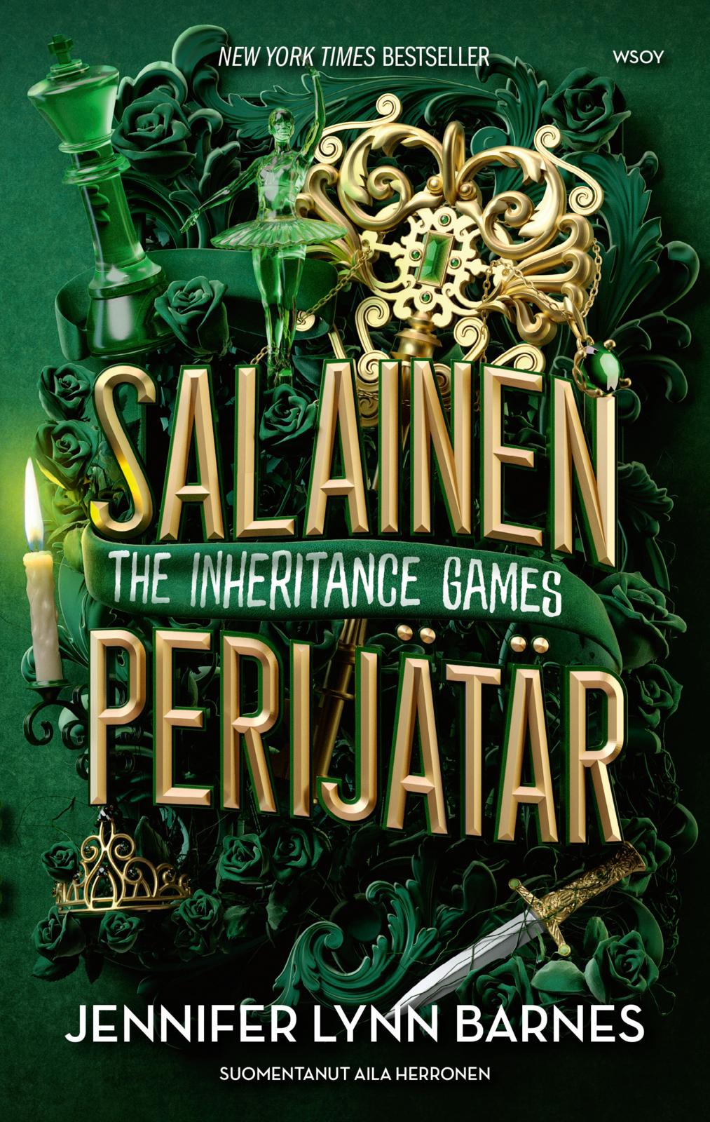 Etukansi. Jennifer Lynn Barnes The Inheritance Games: Salainen perijätär