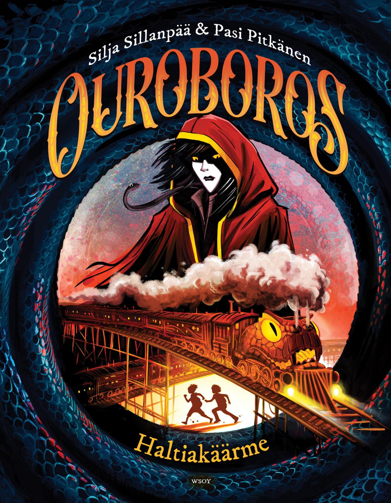 Etukansi. Pasi Pitkänen. Ouroboros: Haltiakäärme