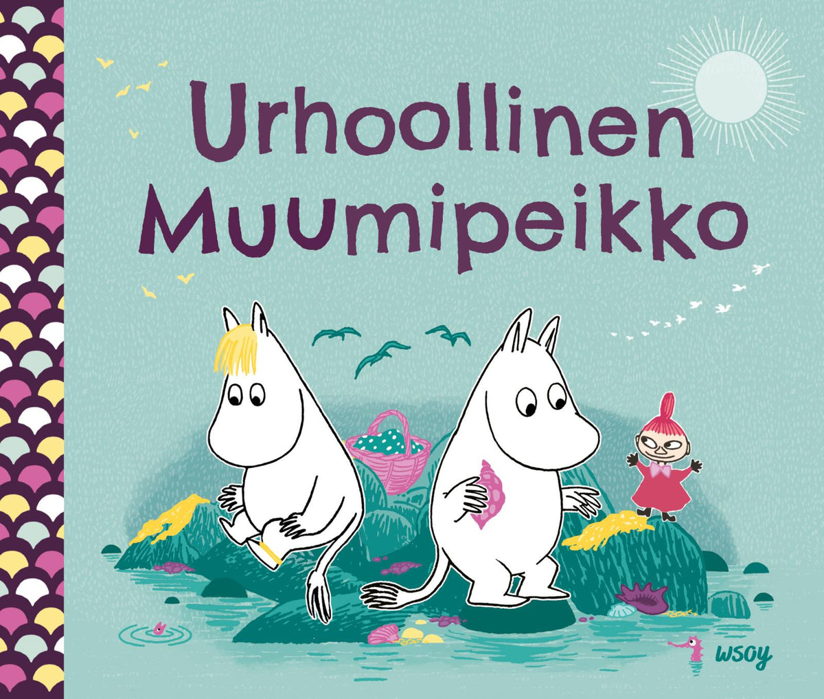 Etukansi. Puffin Books Urhoollinen Muumipeikko