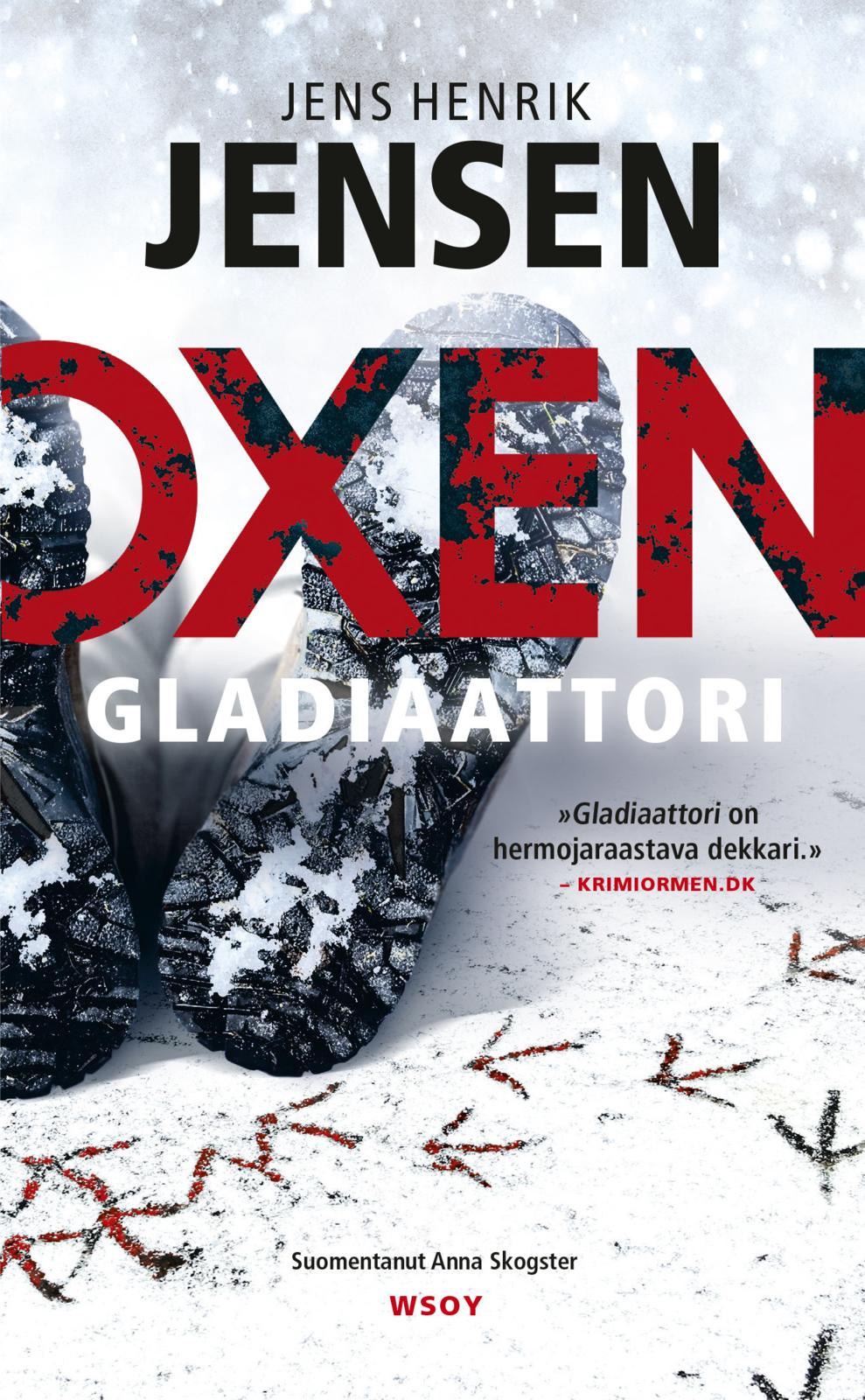 Etukansi. Jens Henrik Jensen Gladiaattori