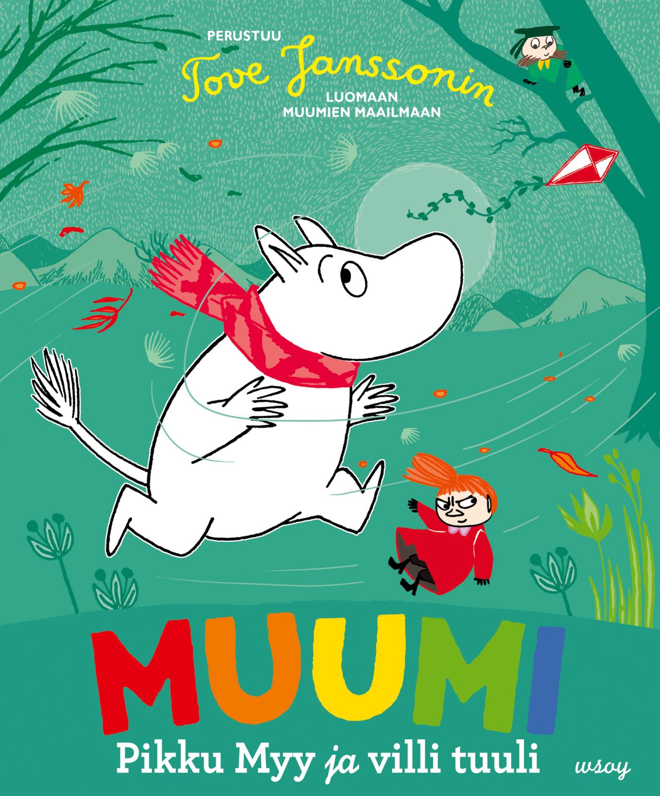 Etukansi. Tove Jansson Pikku Myy ja villi tuuli