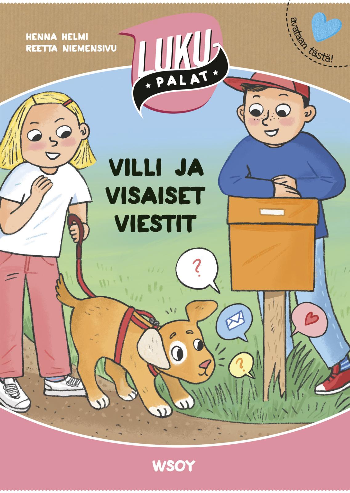 Etukansi. Henna Helmi Heinonen Villi ja visaiset viestit