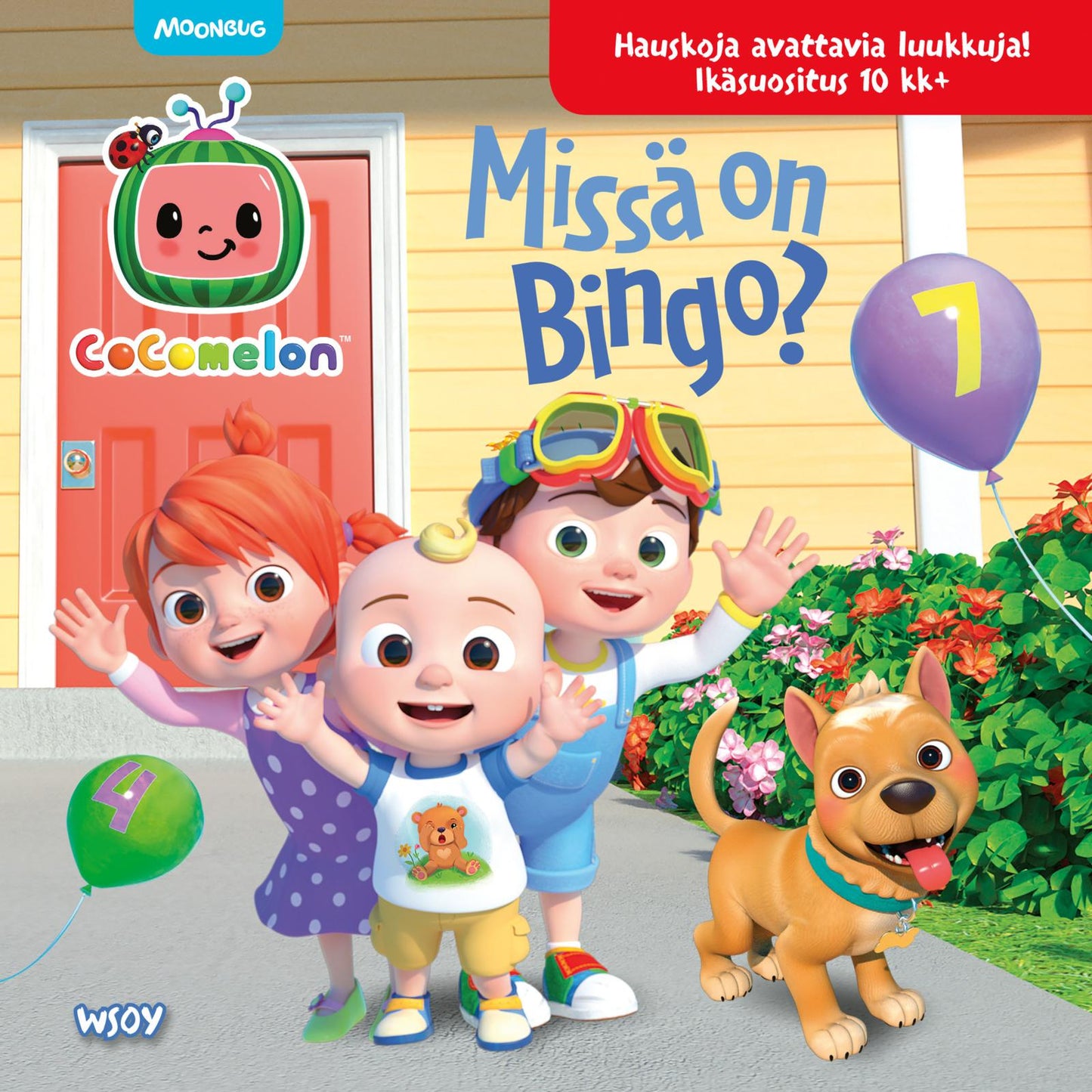 Etukansi. CoComelon: Missä on Bingo?