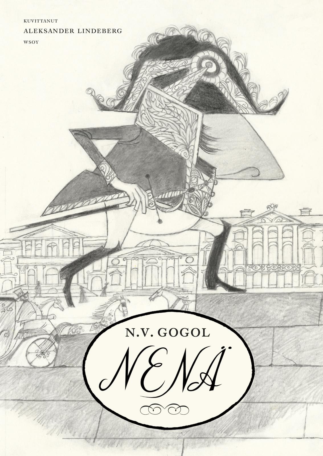 Etukansi. Nikolai Gogol Nenä
