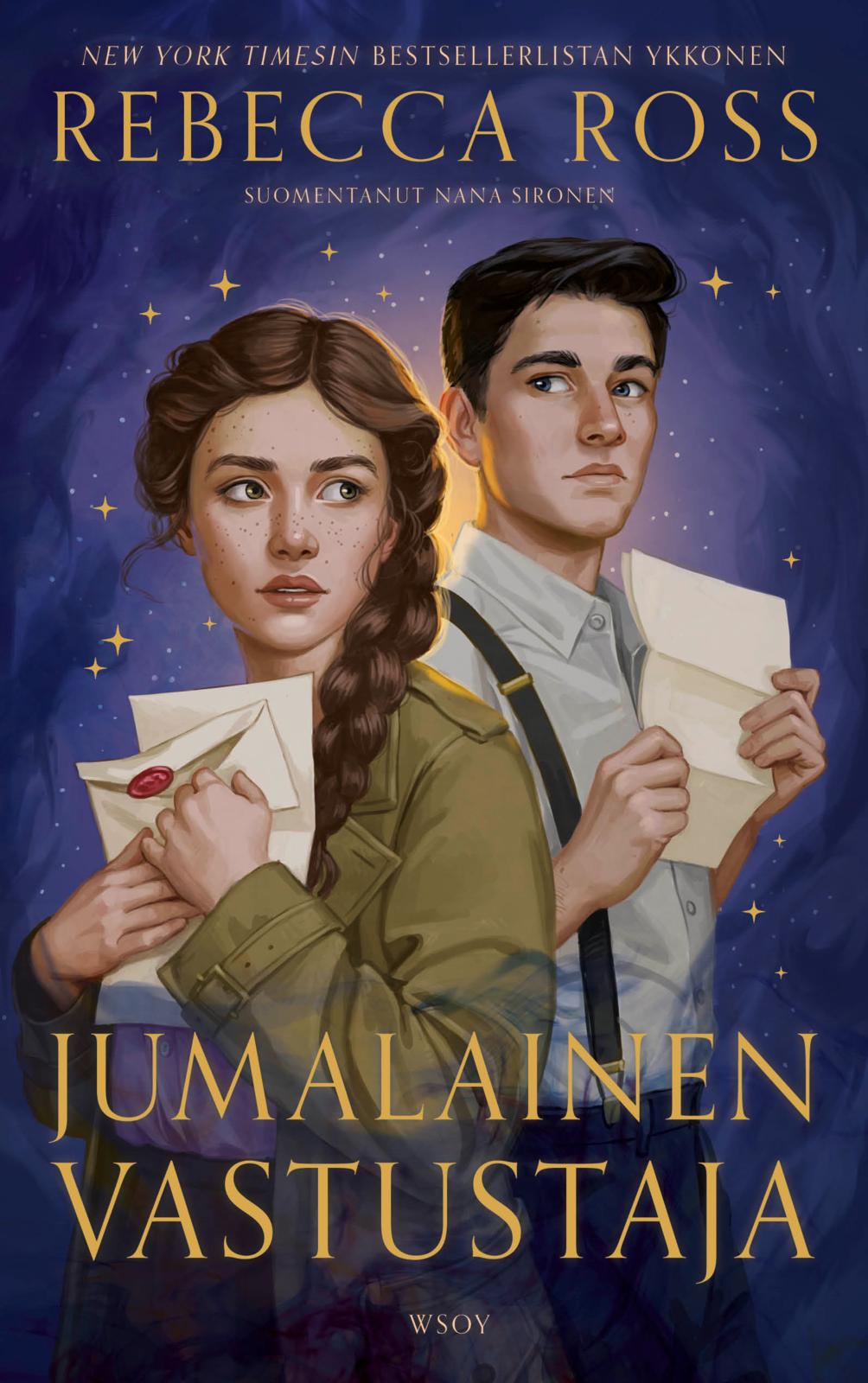 Etukansi. Rebecca Ross. Jumalainen vastustaja