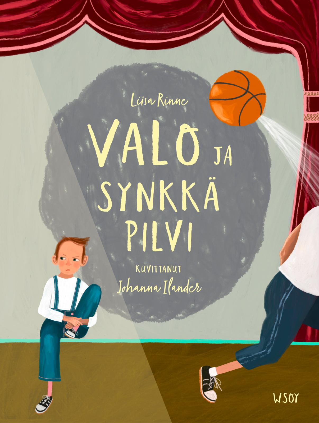 Etukansi. Liisa Rinne Valo ja synkkä pilvi