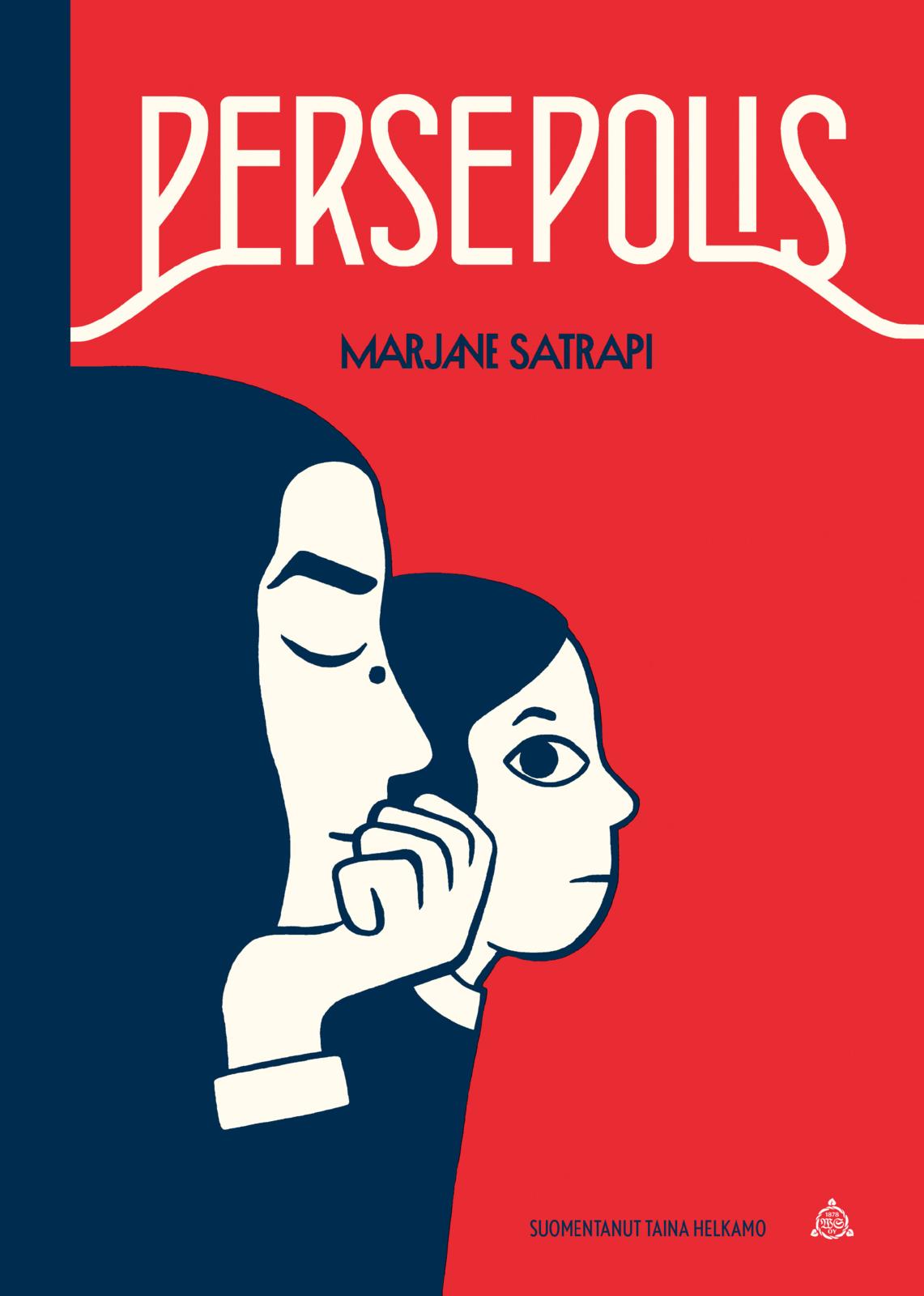 Etukansi. Marjane Satrapi Persepolis