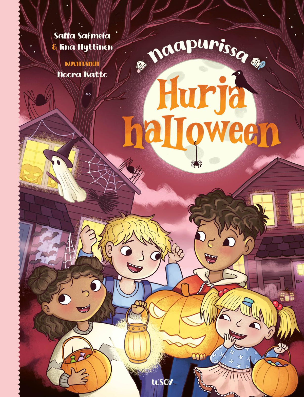 Etukansi. Iina Hyttinen Naapurissa: Hurja halloween