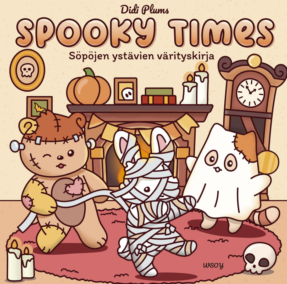 Etukansi. Didi Plums Spooky Times
