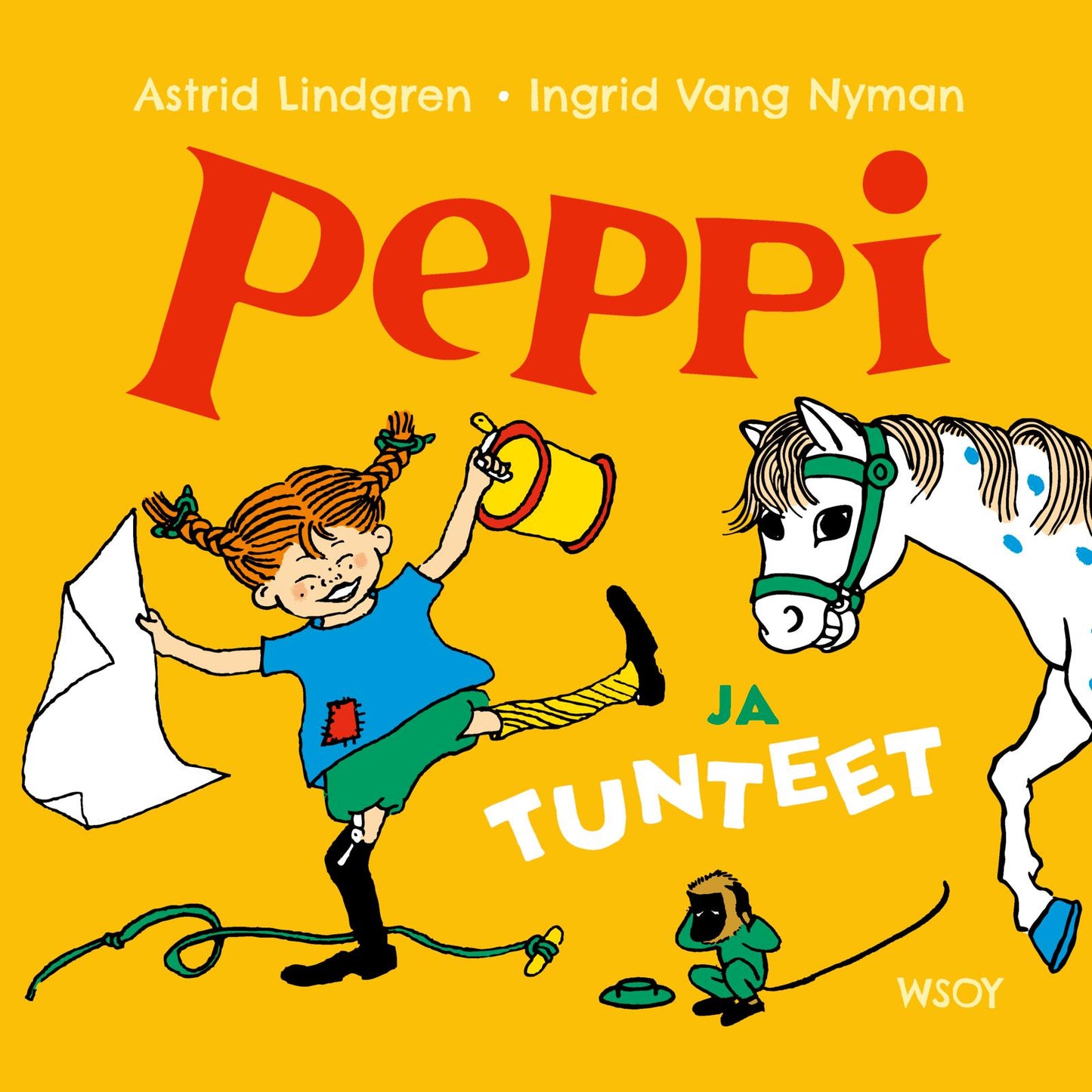 Etukansi. Astrid Lindgren Peppi ja tunteet