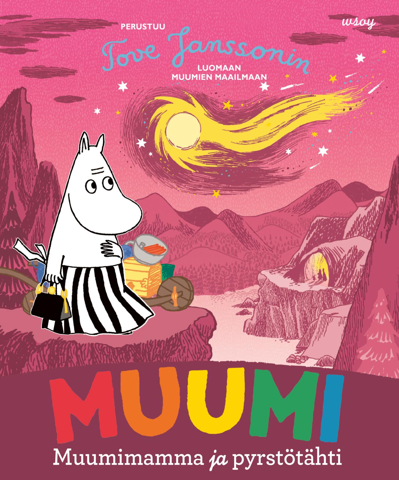 Etukansi. Tove Jansson Muumimamma ja pyrstötähti