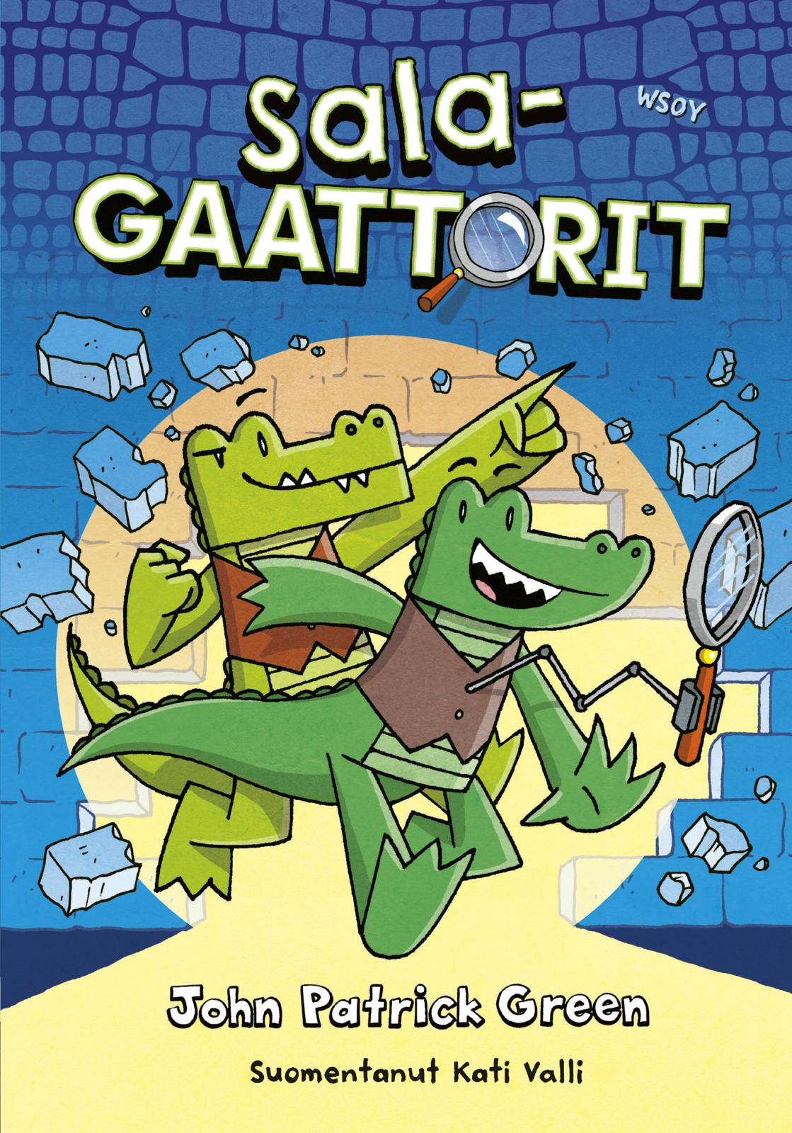 Etukansi. John Patrick Green Salagaattorit